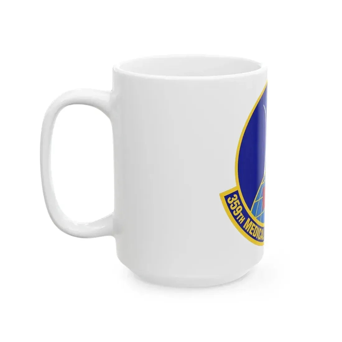 359th Medical Support Squadron (U.S. Air Force) White Coffee Mug - Go Mug Yourself