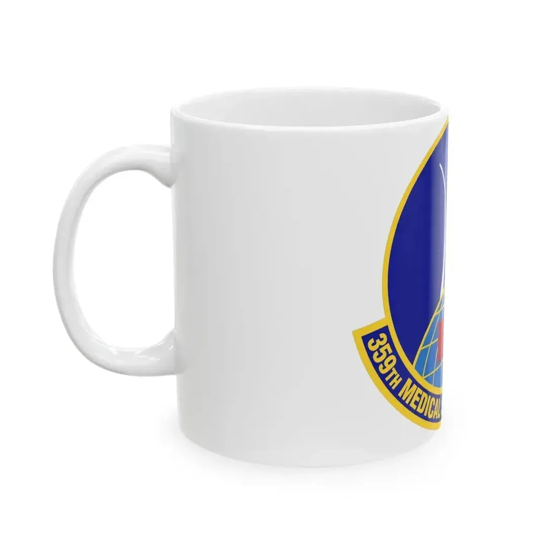 359th Medical Support Squadron (U.S. Air Force) White Coffee Mug - Go Mug Yourself