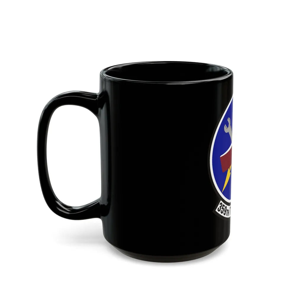 359th Training Squadron (U.S. Air Force) Black Coffee Mug-Go Mug Yourself