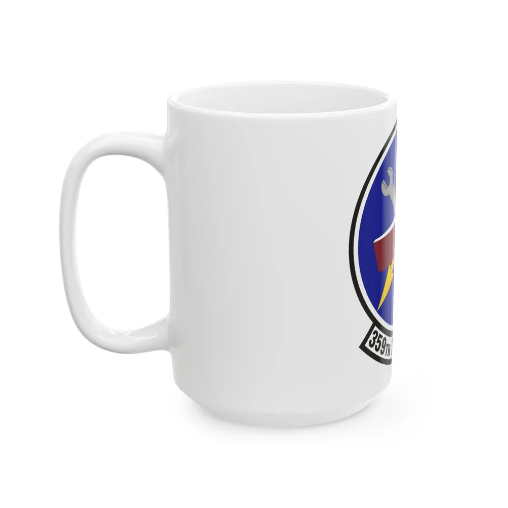 359th Training Squadron (U.S. Air Force) White Coffee Mug-Go Mug Yourself