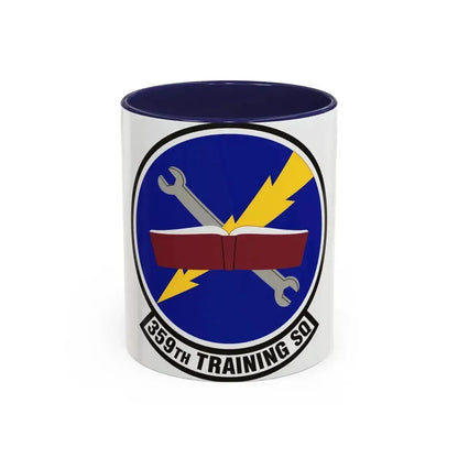 359th Training Squadron (U.S. Air Force) Accent Coffee Mug 11oz Navy - Go Mug Yourself