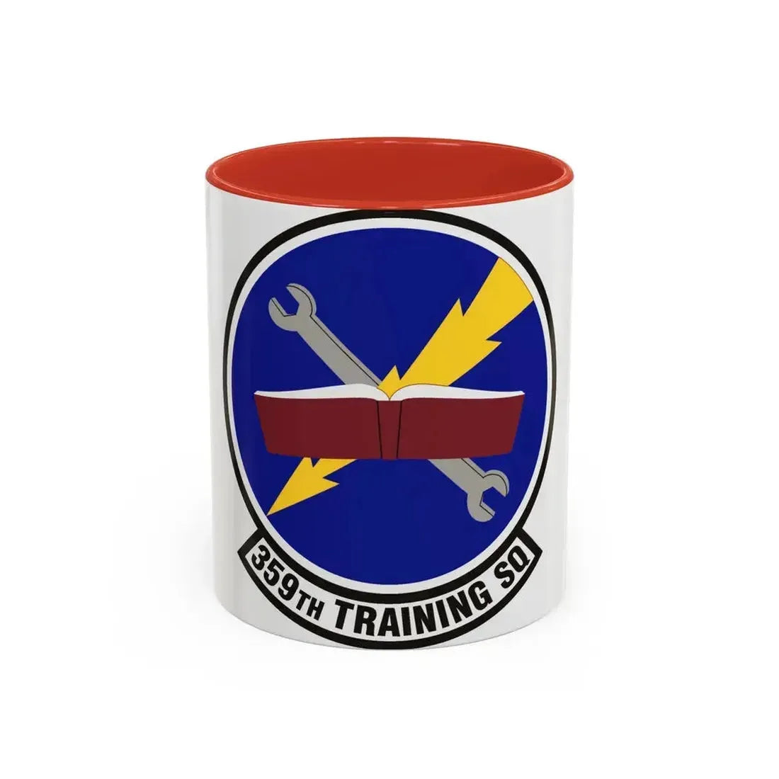359th Training Squadron (U.S. Air Force) Accent Coffee Mug 11oz Red - Go Mug Yourself