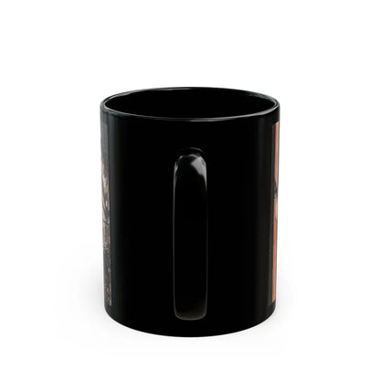 Dinner for Three Attended by Two, McCall's, September 1930 - Black Coffee Mug-Go Mug Yourself