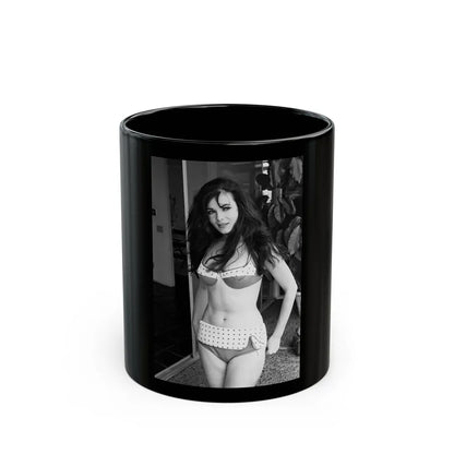 Gila Golan #137 (Vintage Female Icon) Black Coffee Mug-11oz-Go Mug Yourself