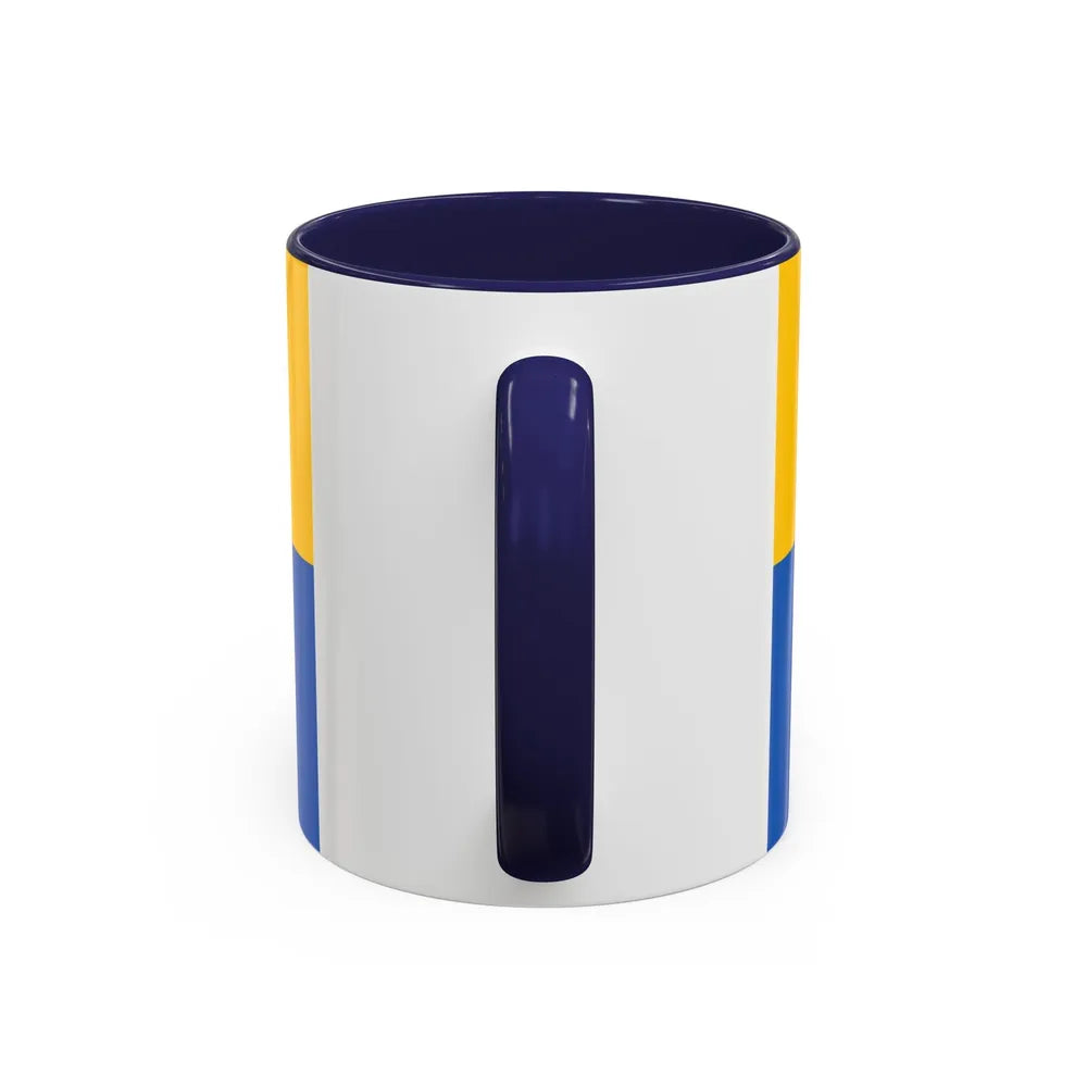 Flag of Aachen Germany - Accent Coffee Mug-Go Mug Yourself