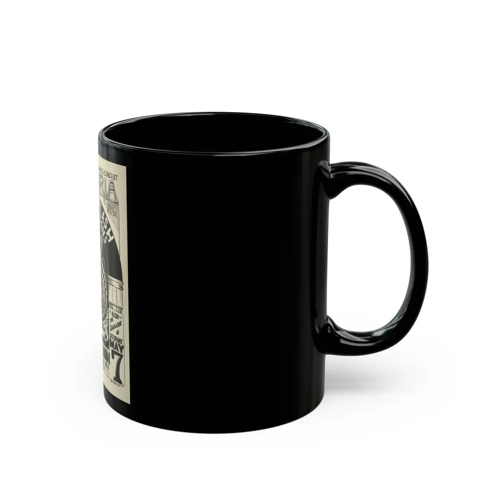 Euphoria 1966 Poster (Music Poster) Black Coffee Mug-Go Mug Yourself