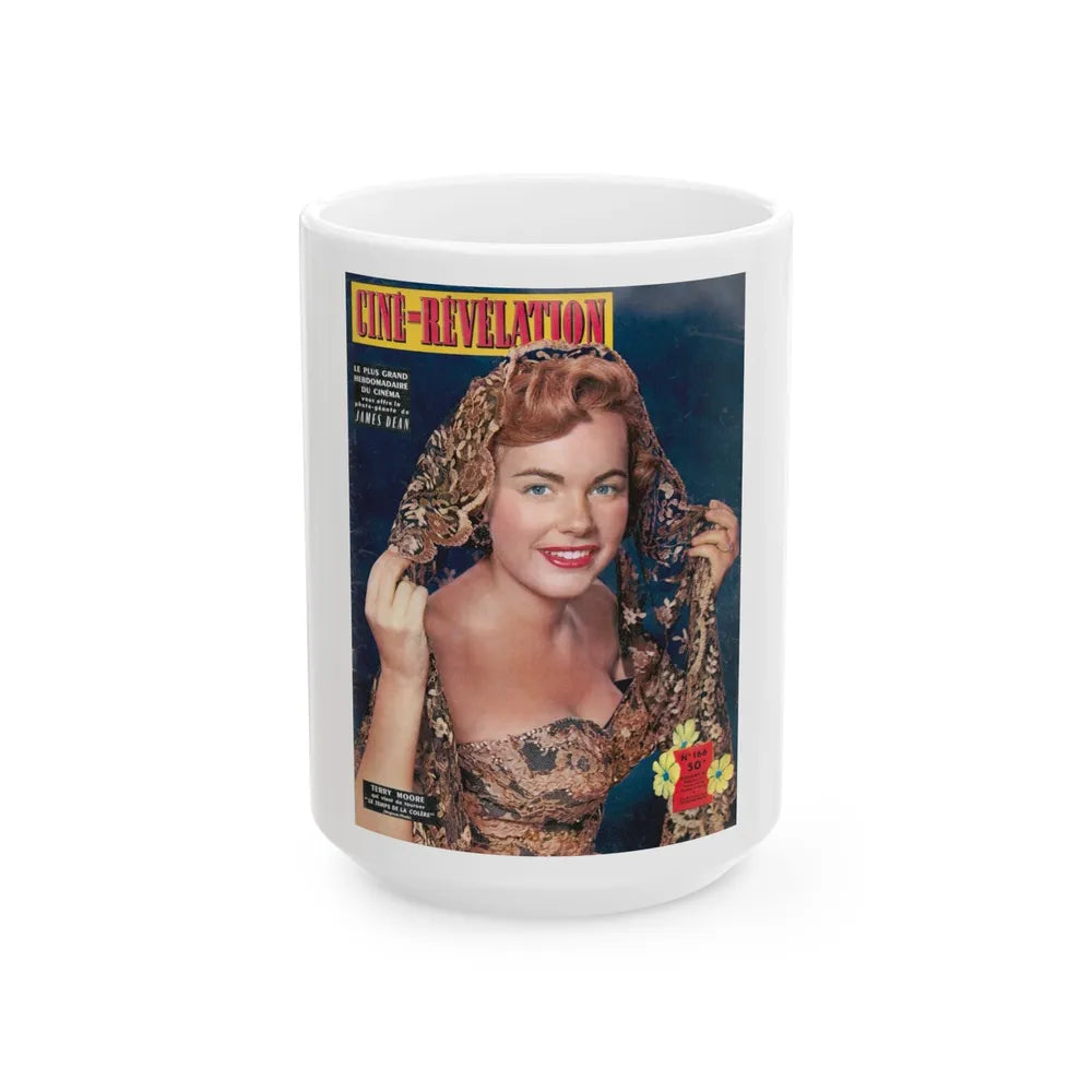 Terry Moore #713 - Mag. Cover (Vintage Female Icon) White Coffee Mug-15oz-Go Mug Yourself