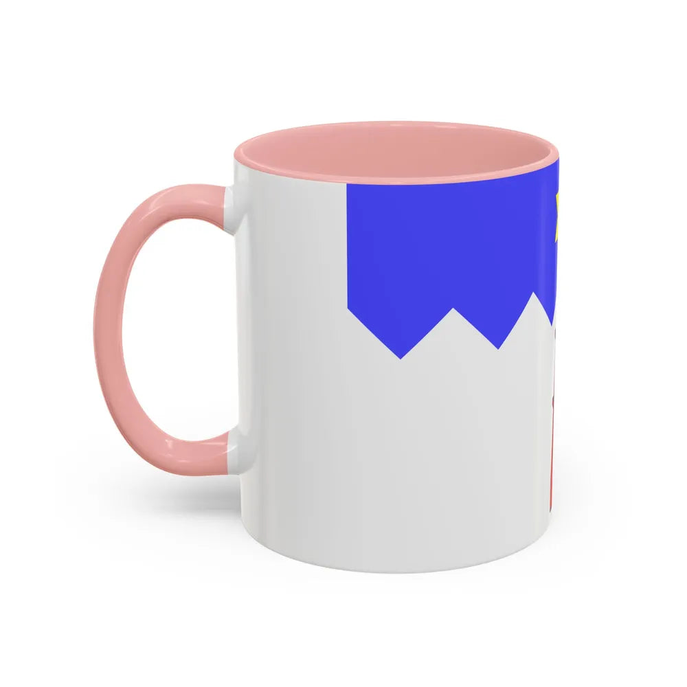 Flag of Gharb Malta - Accent Coffee Mug-Go Mug Yourself