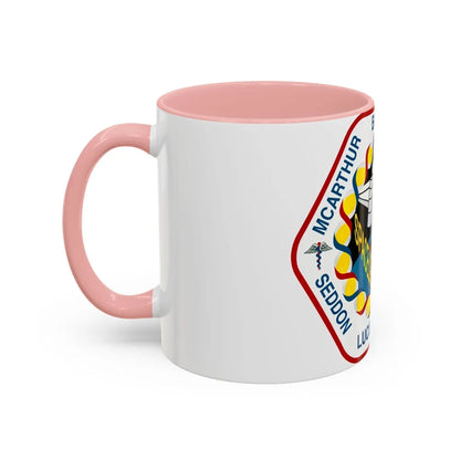 STS 58 (NASA) Accent Coffee Mug-Go Mug Yourself