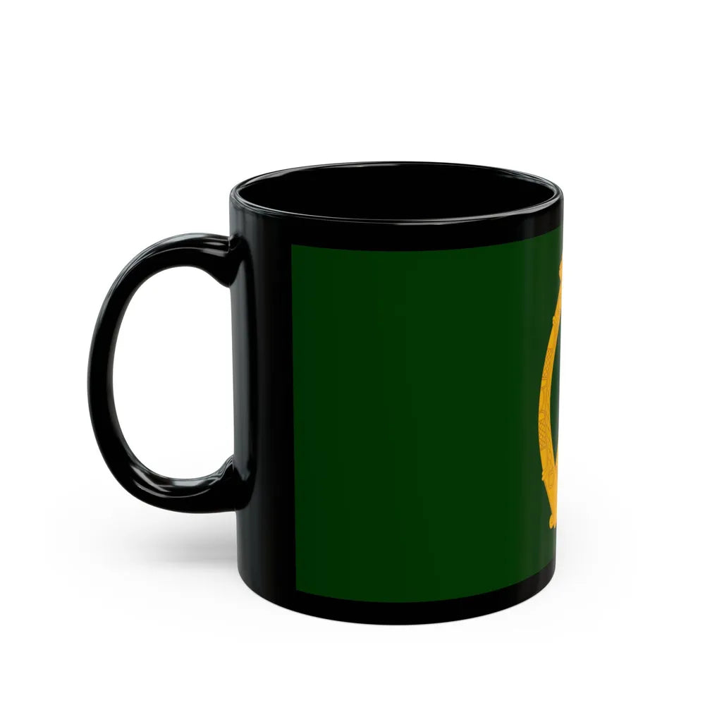 Flag of Leinster Ireland - Black Coffee Mug-Go Mug Yourself