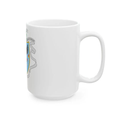 Coat of arms of Gran Colombia (1820) - White Coffee Mug-Go Mug Yourself