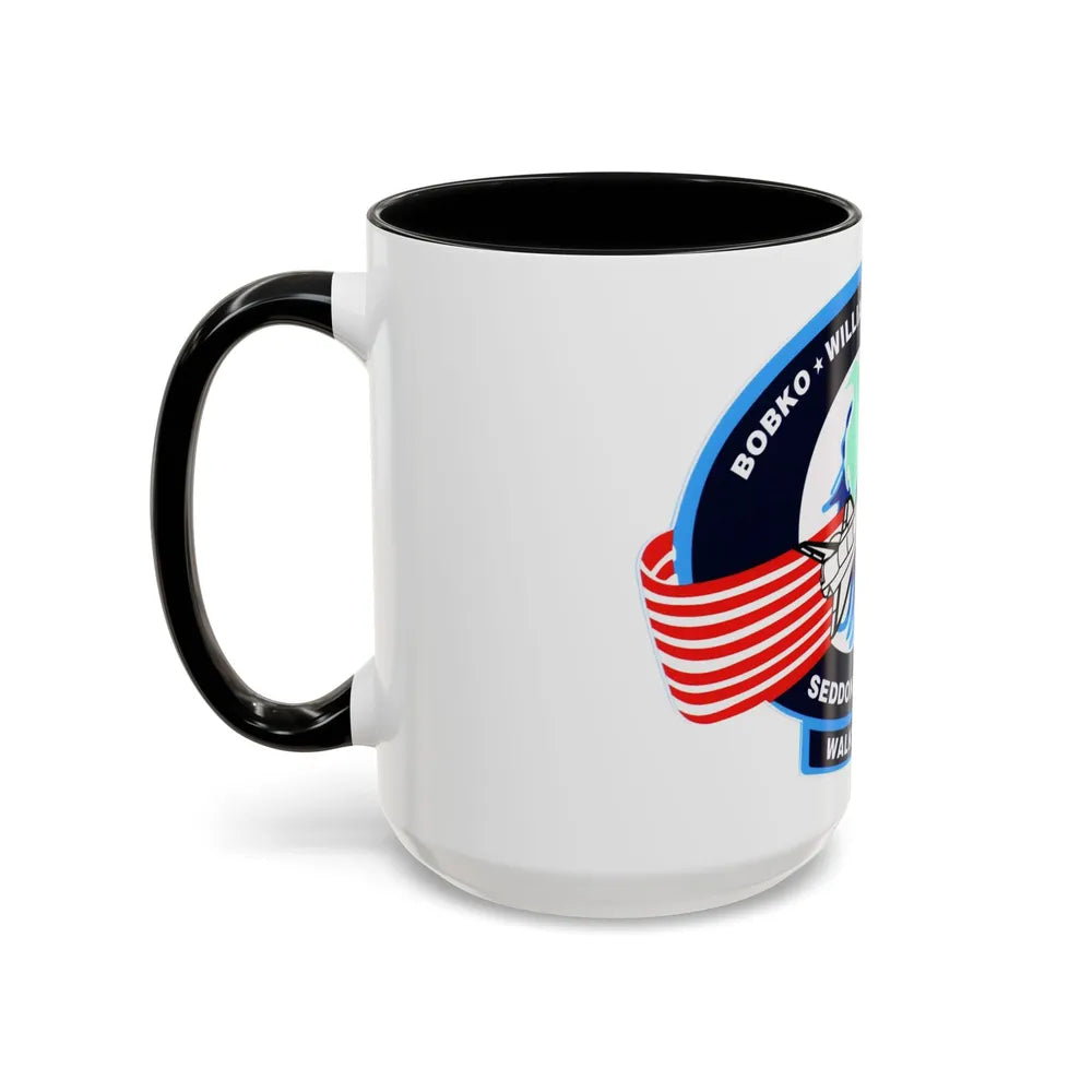 STS 51 d (NASA) Accent Coffee Mug-Go Mug Yourself