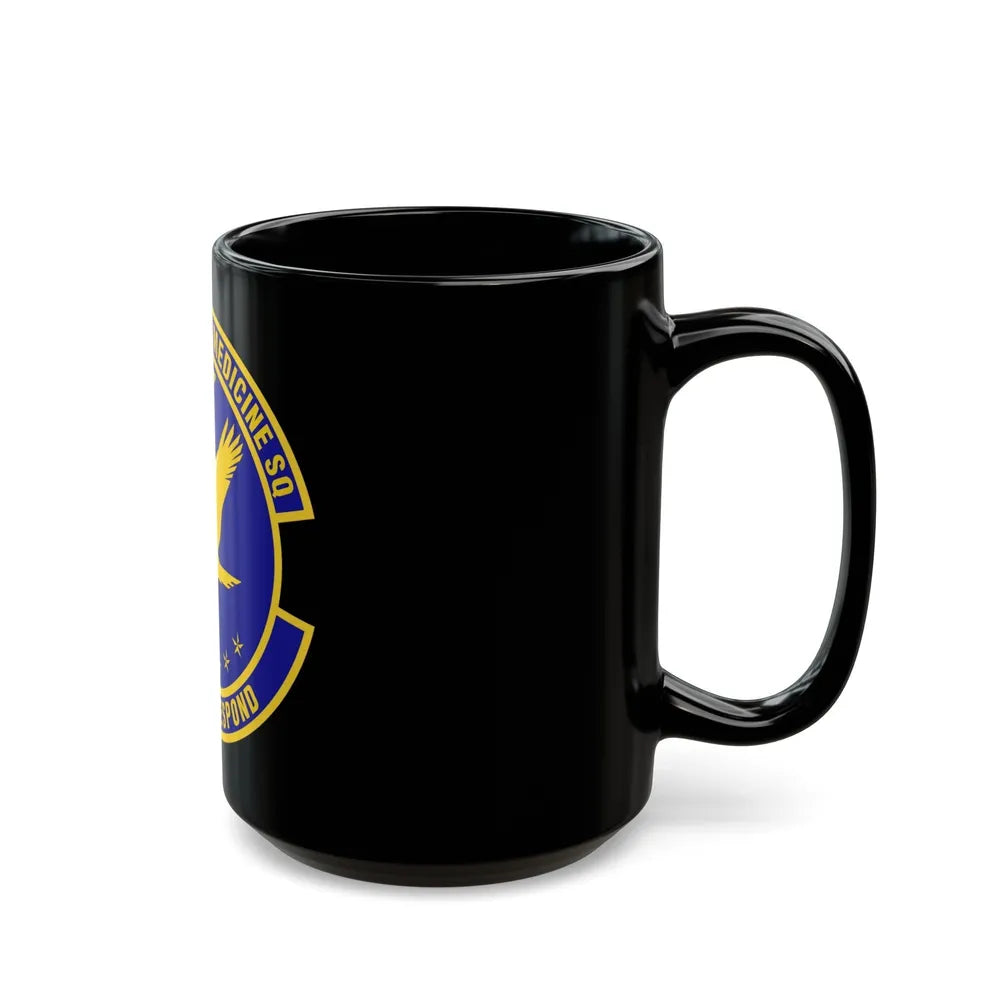 35th Aerospace Medicine Squadron (U.S. Air Force) Black Coffee Mug-Go Mug Yourself