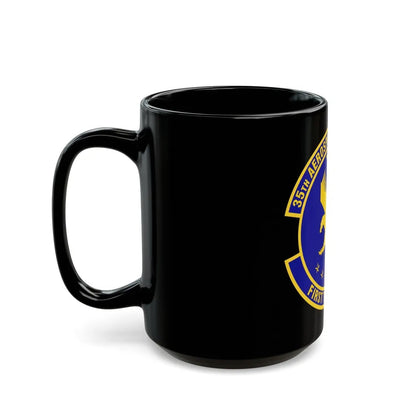 35th Aerospace Medicine Squadron (U.S. Air Force) Black Coffee Mug-Go Mug Yourself