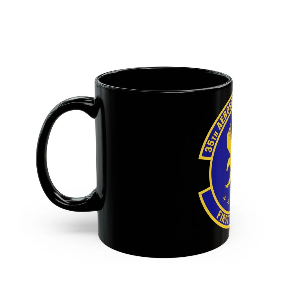 35th Aerospace Medicine Squadron (U.S. Air Force) Black Coffee Mug-Go Mug Yourself