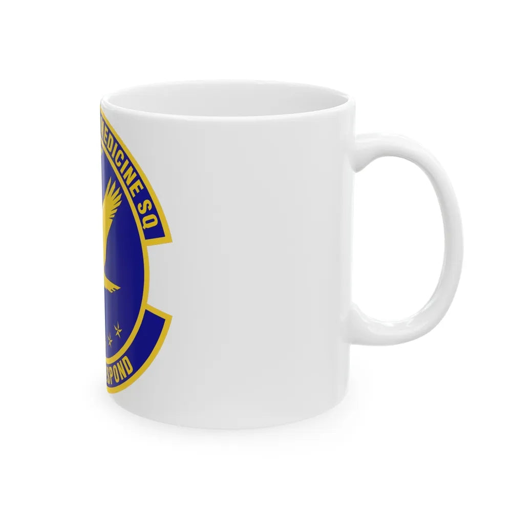 35th Aerospace Medicine Squadron (U.S. Air Force) White Coffee Mug-Go Mug Yourself