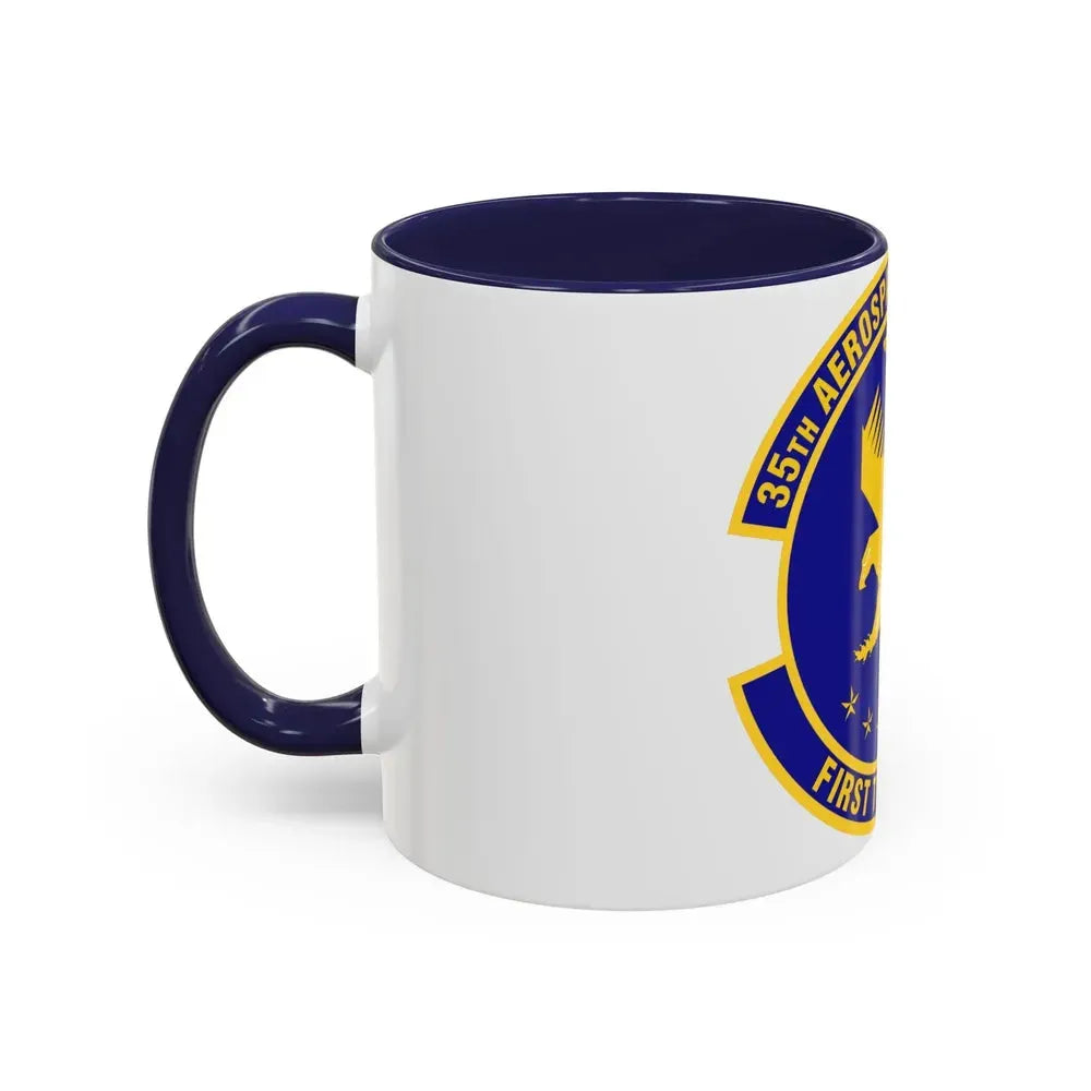 35th Aerospace Medicine Squadron (U.S. Air Force) Accent Coffee Mug - Go Mug Yourself
