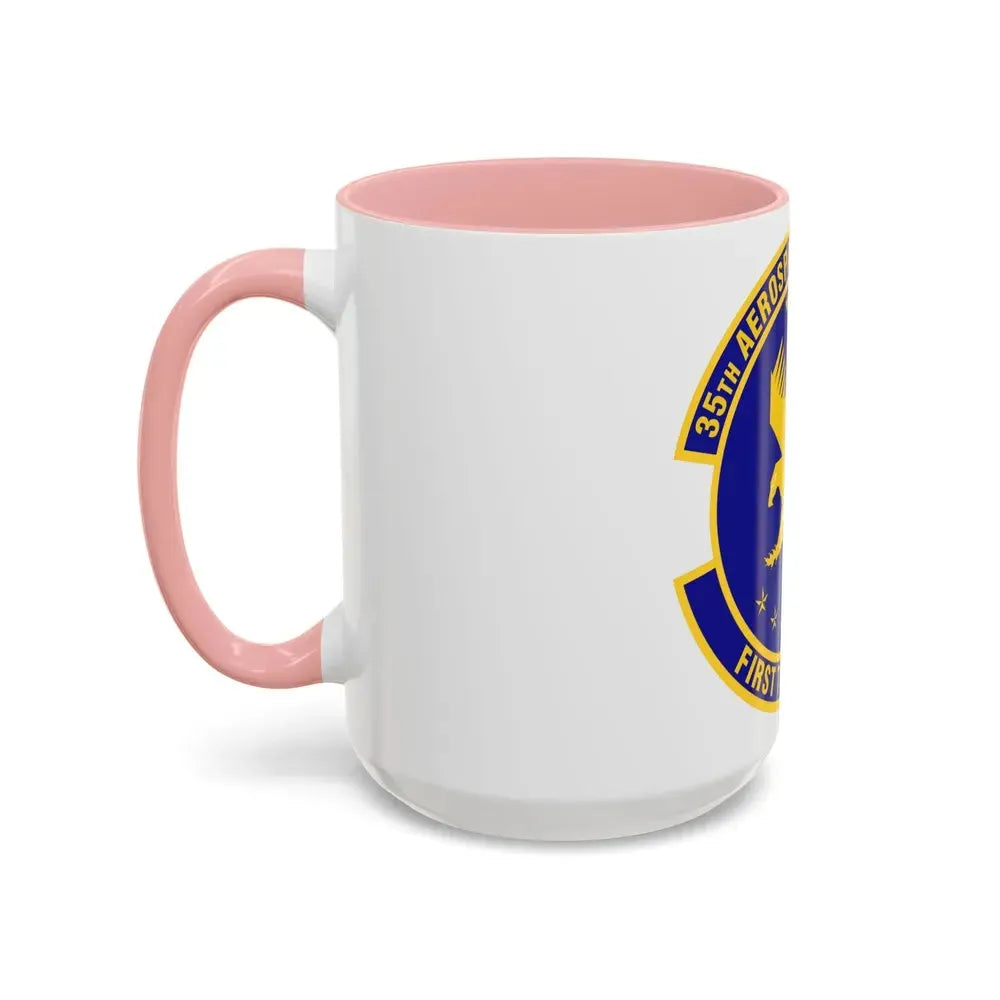 35th Aerospace Medicine Squadron (U.S. Air Force) Accent Coffee Mug - Go Mug Yourself