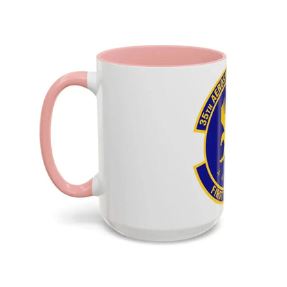 35th Aerospace Medicine Squadron (U.S. Air Force) Accent Coffee Mug - Go Mug Yourself