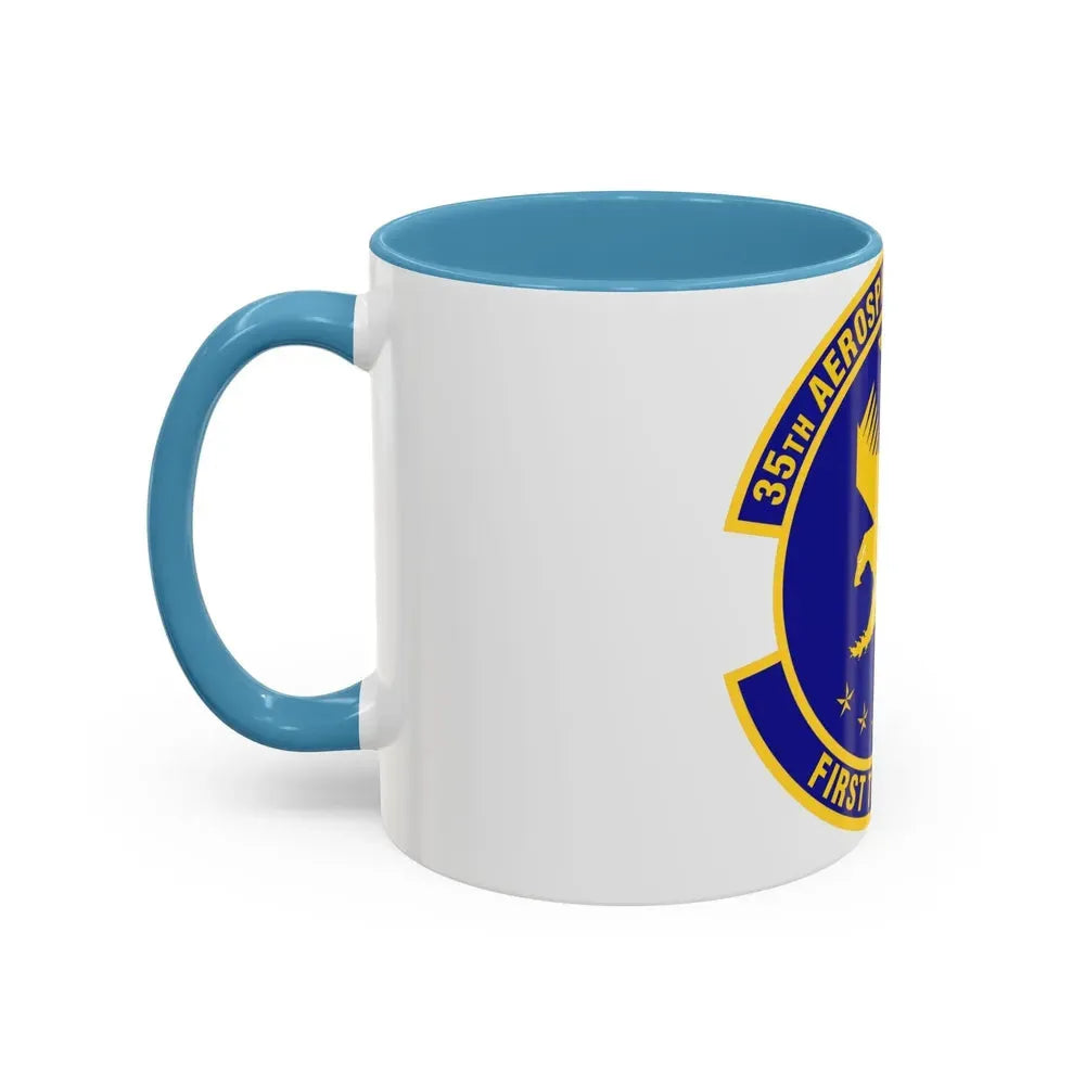 35th Aerospace Medicine Squadron (U.S. Air Force) Accent Coffee Mug - Go Mug Yourself