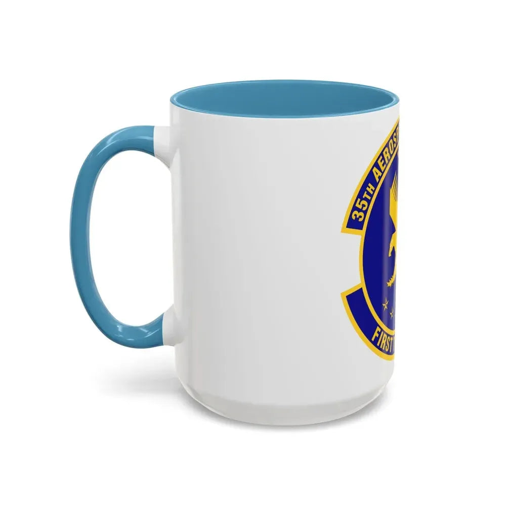 35th Aerospace Medicine Squadron (U.S. Air Force) Accent Coffee Mug - Go Mug Yourself