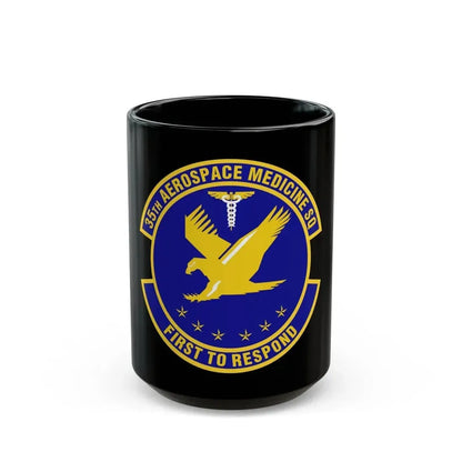 35th Aerospace Medicine Squadron (U.S. Air Force) Black Coffee Mug 15oz - Go Mug Yourself