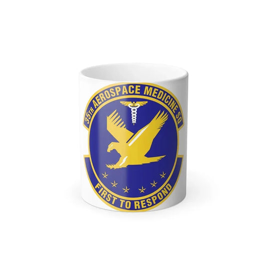 35th Aerospace Medicine Squadron (U.S. Air Force) Color Changing Coffee Mug 11oz - Go Mug Yourself