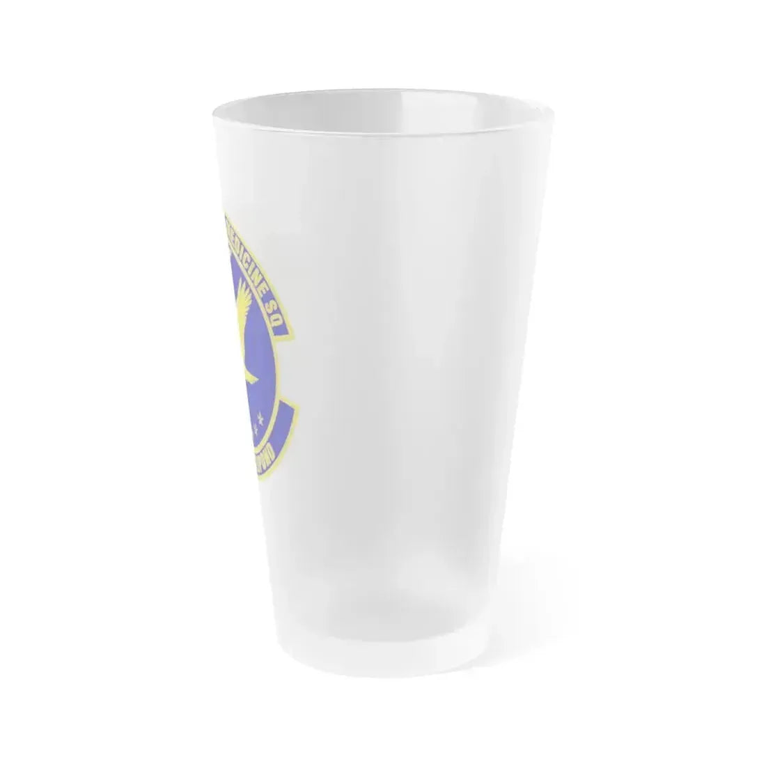 35th Aerospace Medicine Squadron (U.S. Air Force) Frosted Pint Glass 16oz - Go Mug Yourself