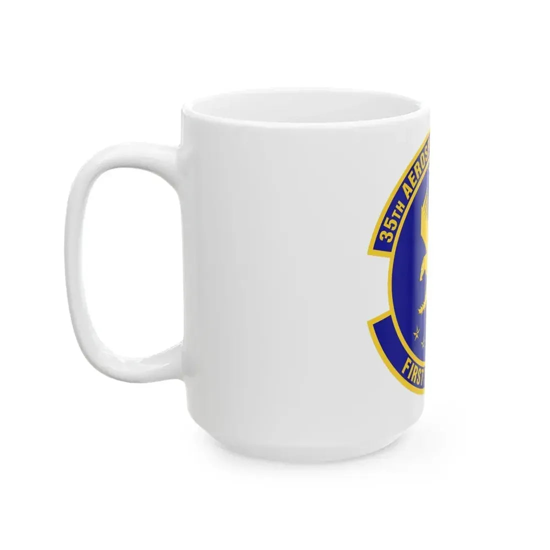 35th Aerospace Medicine Squadron (U.S. Air Force) White Coffee Mug - Go Mug Yourself