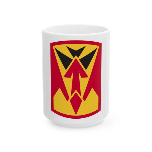 35th Air Defense Artillery Brigade (U.S. Army) White Coffee Mug-15oz-Go Mug Yourself