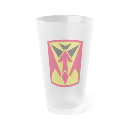 35th Air Defense Artillery Brigade (U.S. Army) Frosted Pint Glass 16oz Default Title - Go Mug Yourself