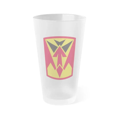 35th Air Defense Artillery Brigade (U.S. Army) Frosted Pint Glass 16oz Default Title - Go Mug Yourself