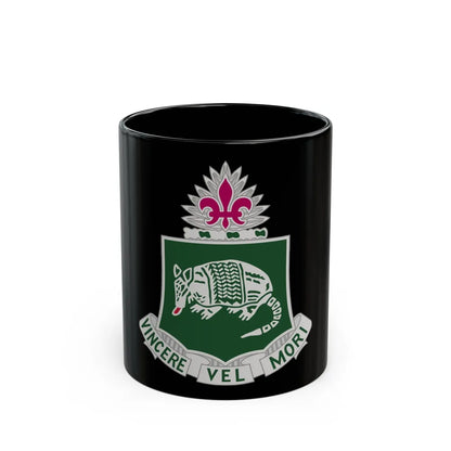 35th Armored Regiment (U.S. Army) Black Coffee Mug-11oz-Go Mug Yourself