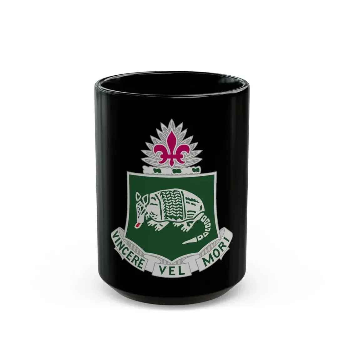 35th Armored Regiment (U.S. Army) Black Coffee Mug 15oz - Go Mug Yourself