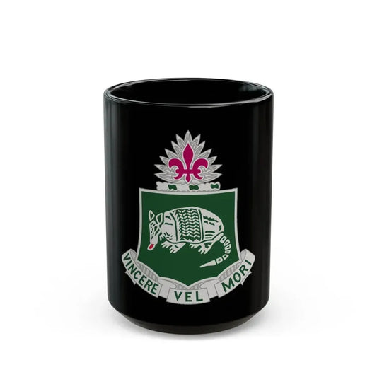 35th Armored Regiment (U.S. Army) Black Coffee Mug 15oz - Go Mug Yourself