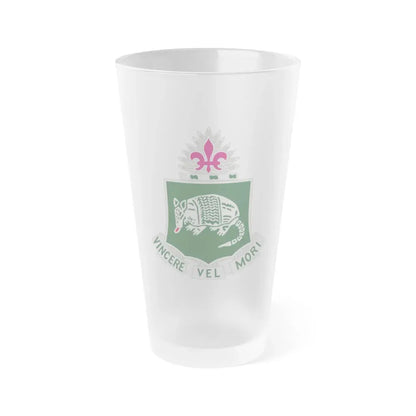 35th Armored Regiment (U.S. Army) Frosted Pint Glass 16oz Default Title - Go Mug Yourself