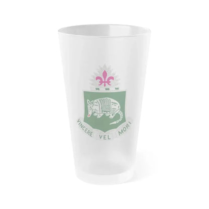 35th Armored Regiment (U.S. Army) Frosted Pint Glass 16oz Default Title - Go Mug Yourself