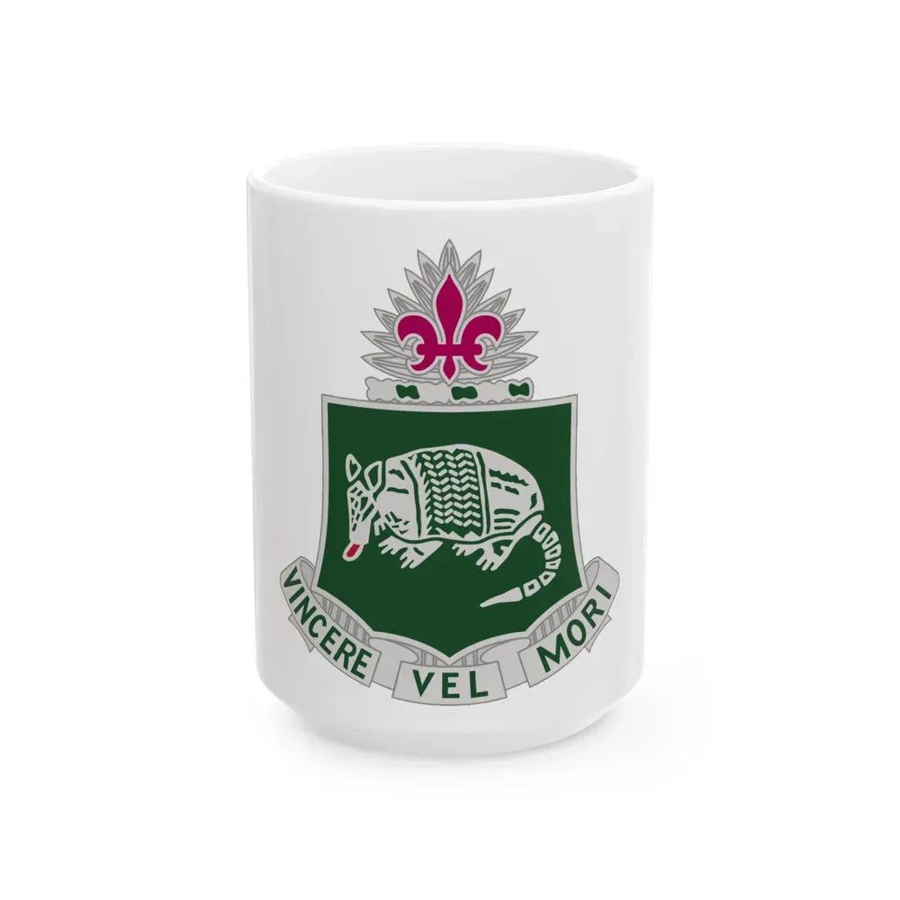 35th Armored Regiment (U.S. Army) White Coffee Mug 15oz - Go Mug Yourself