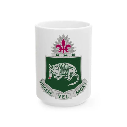 35th Armored Regiment (U.S. Army) White Coffee Mug 15oz - Go Mug Yourself