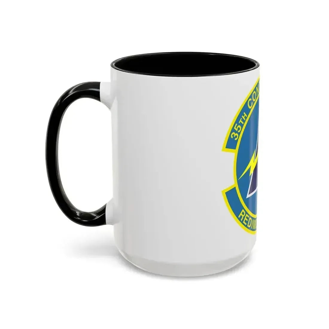 35th Contracting Squadron (U.S. Air Force) Accent Coffee Mug - Go Mug Yourself