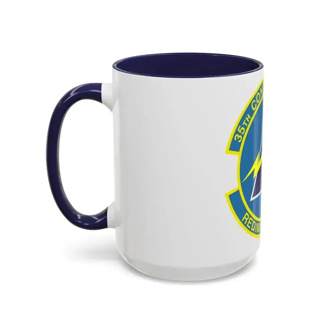 35th Contracting Squadron (U.S. Air Force) Accent Coffee Mug - Go Mug Yourself