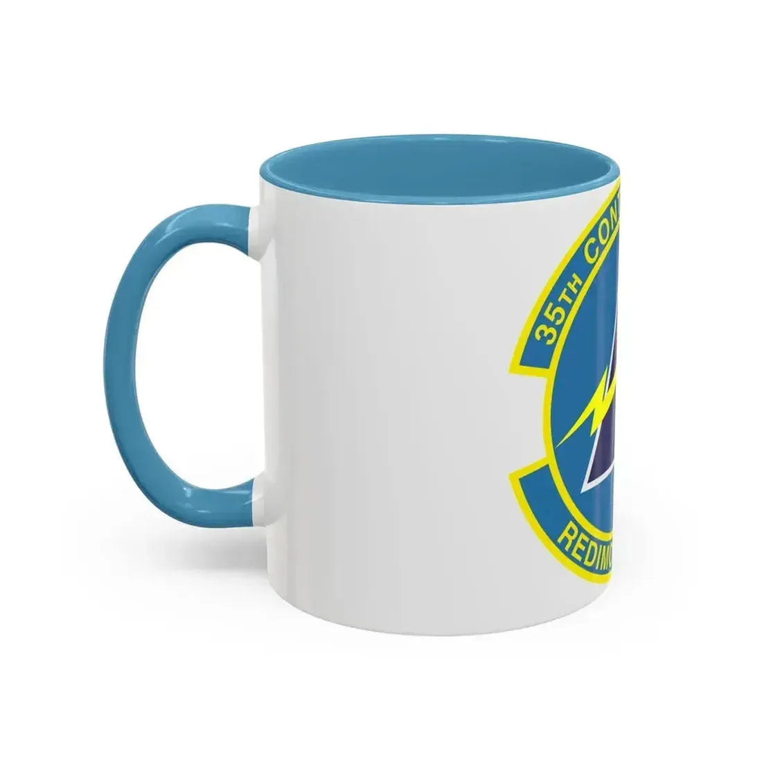 35th Contracting Squadron (U.S. Air Force) Accent Coffee Mug - Go Mug Yourself