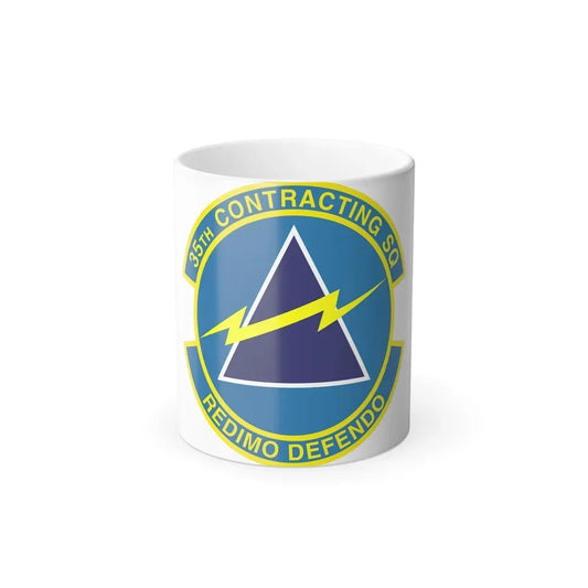 35th Contracting Squadron (U.S. Air Force) Color Changing Coffee Mug 11oz - Go Mug Yourself