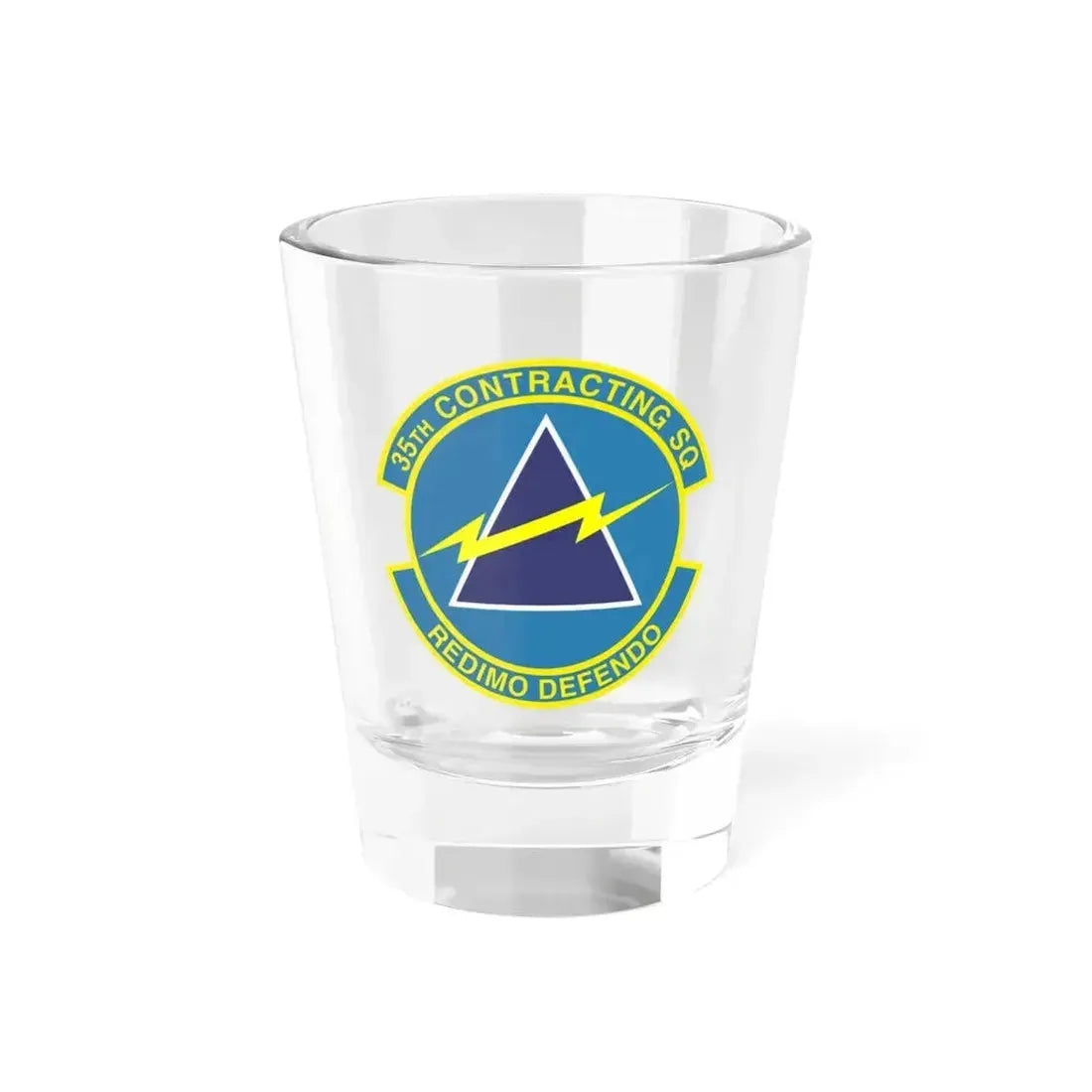 35th Contracting Squadron (U.S. Air Force) Shot Glass 1.5oz 1.5oz - Go Mug Yourself