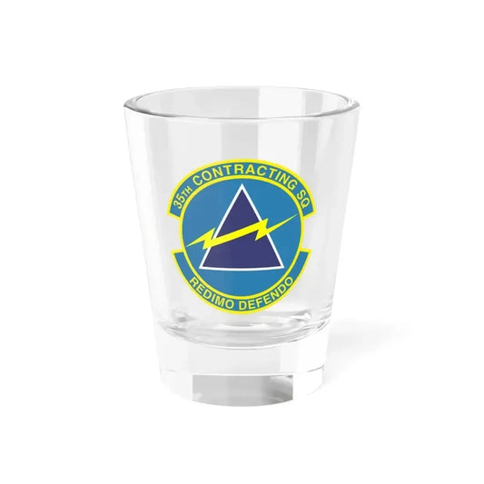 35th Contracting Squadron (U.S. Air Force) Shot Glass 1.5oz 1.5oz - Go Mug Yourself
