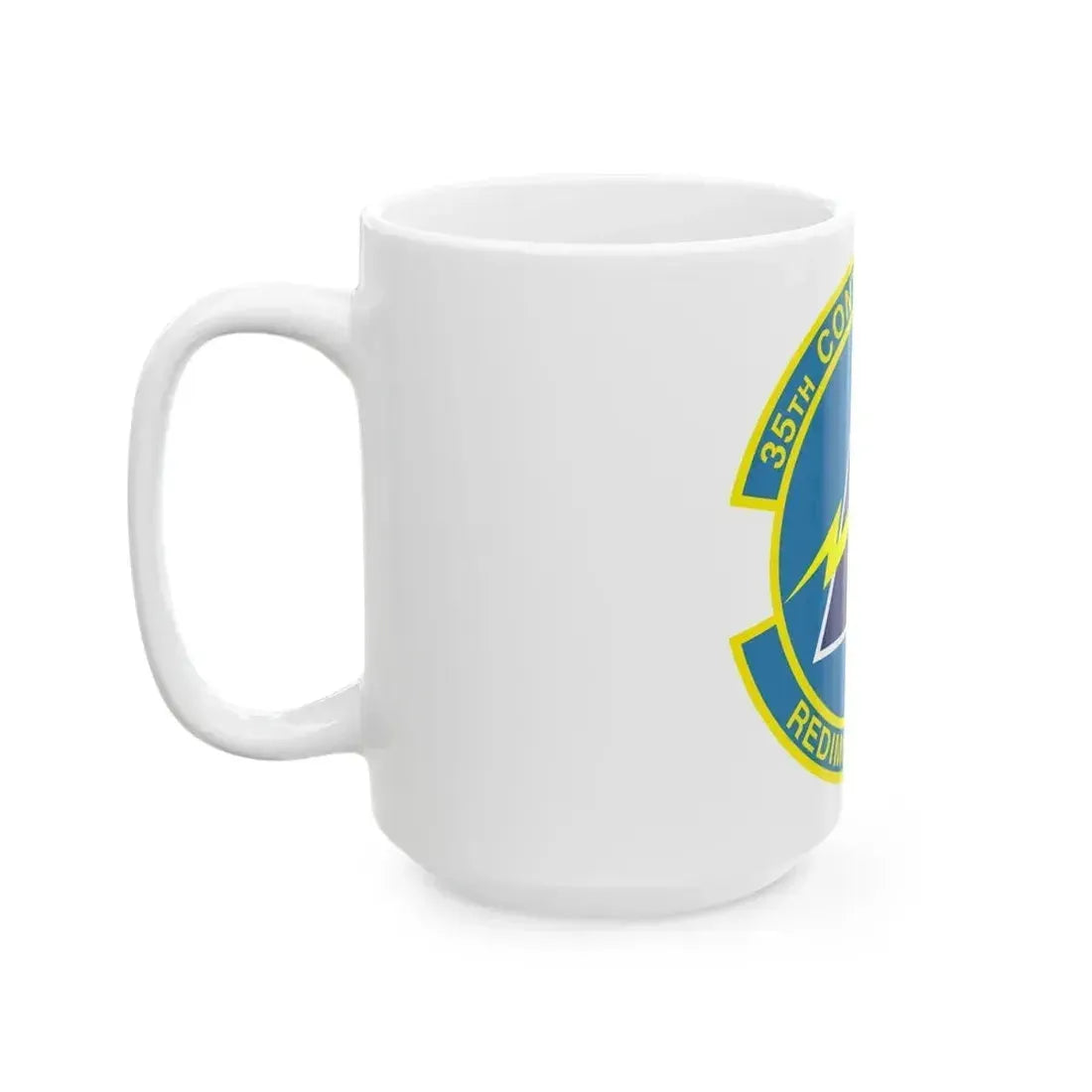 35th Contracting Squadron (U.S. Air Force) White Coffee Mug - Go Mug Yourself