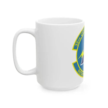 35th Contracting Squadron (U.S. Air Force) White Coffee Mug - Go Mug Yourself