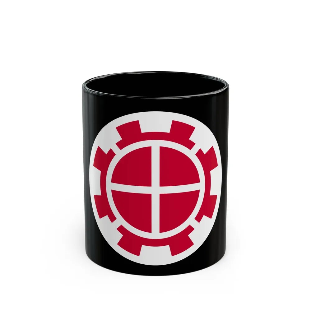 35th Engineer Brigade (U.S. Army) Black Coffee Mug-11oz-Go Mug Yourself