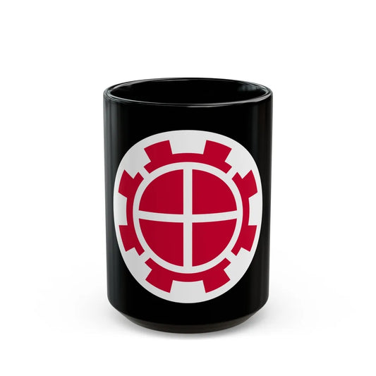 35th Engineer Brigade (U.S. Army) Black Coffee Mug-15oz-Go Mug Yourself