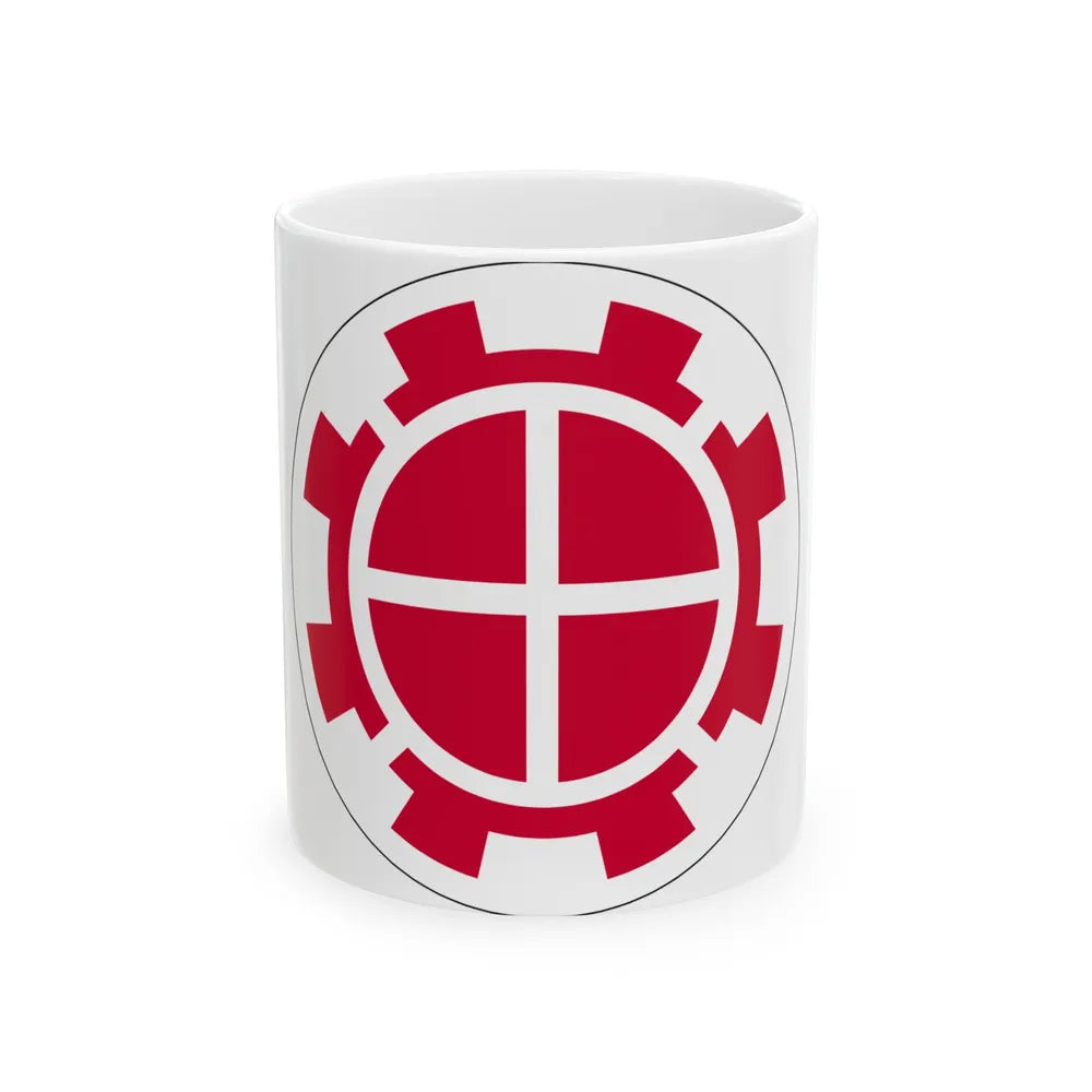 35th Engineer Brigade (U.S. Army) White Coffee Mug-11oz-Go Mug Yourself